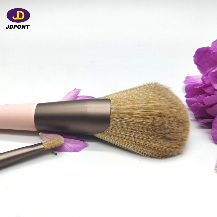 2022 Amazon Best Seller BS-MALL Rose Gold Synthetic Makeup Brushes 10pcs Makeup Brush Set Private Label Make Up brushes(图1)