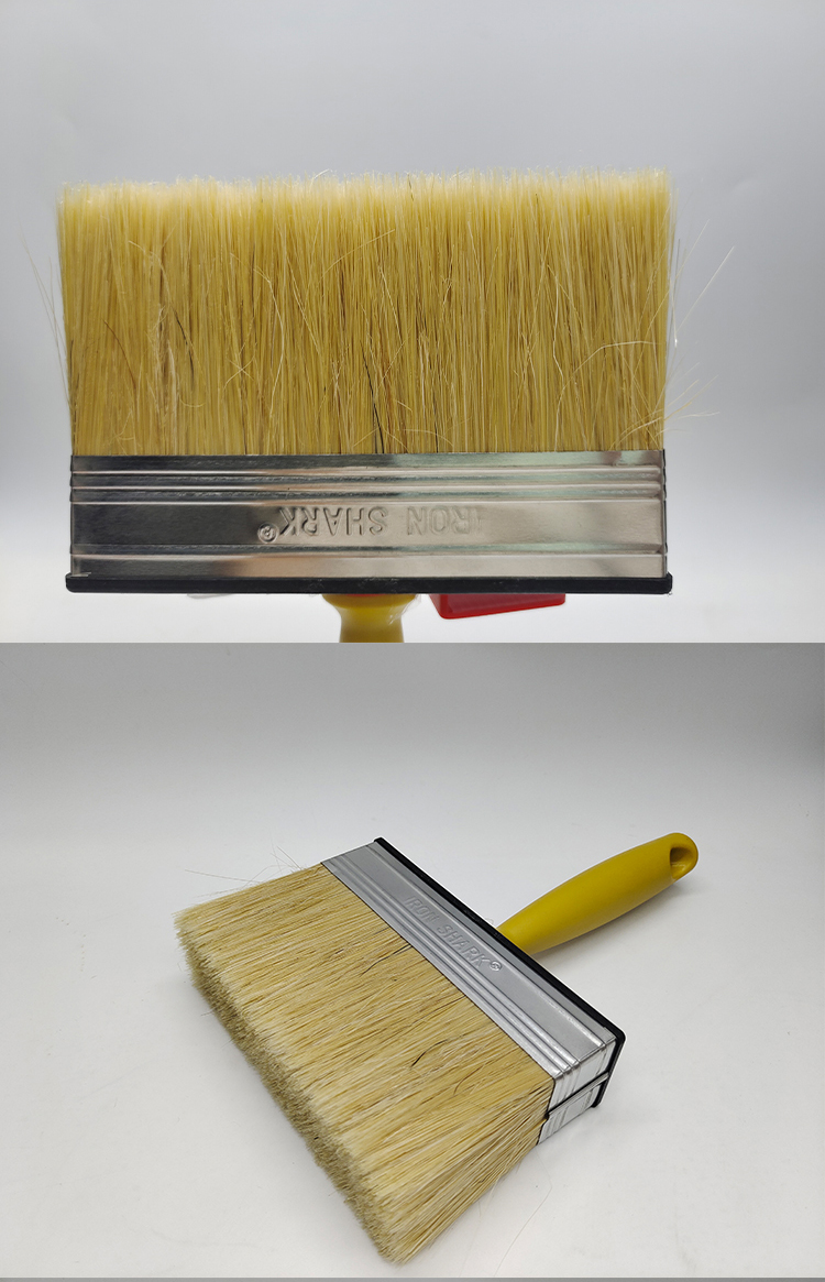 Natural bristle paint brsuh pig hair brush(图3)