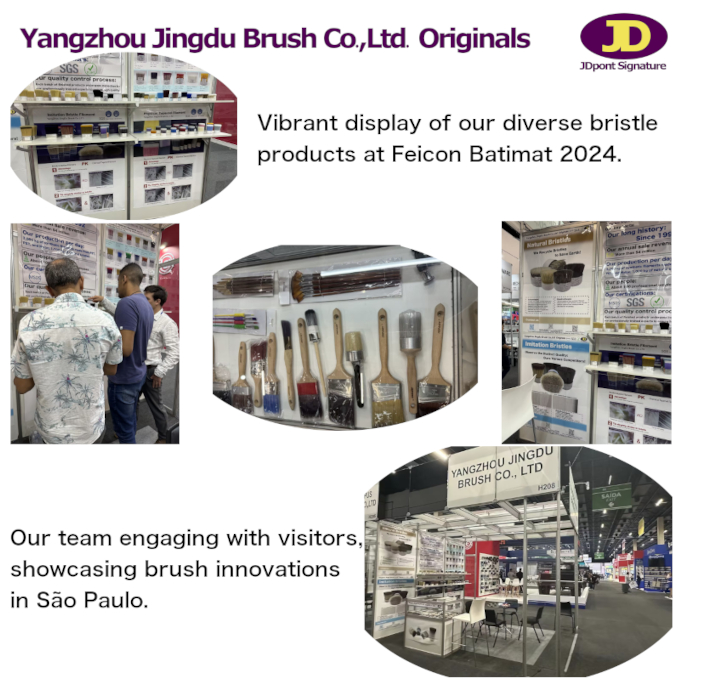 Visit Yangzhou Jingdu Brush CO., LTD. at feicon Batmait, Brazil, May 22-24, 2024, booth No. Hall 30 L27(图1)