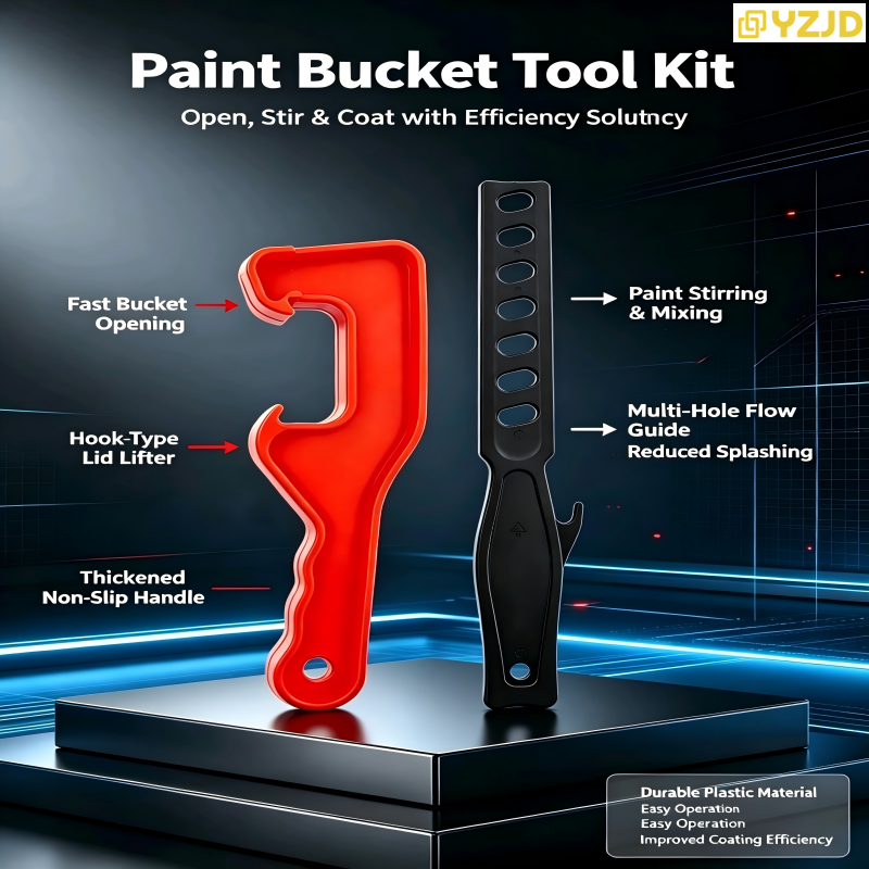 How Do Two Budget Plastic Tools Solve Common Paint Bucket Headaches?